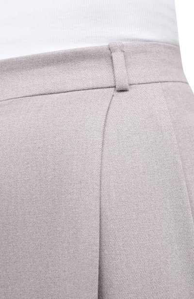 Кашемировые брюки LORO PIANA светло-серого цвета по цене 199500 руб., арт. FAL3913, фото 5 Кашемировые брюки LORO PIANA, арт. FAL3913, фото 5