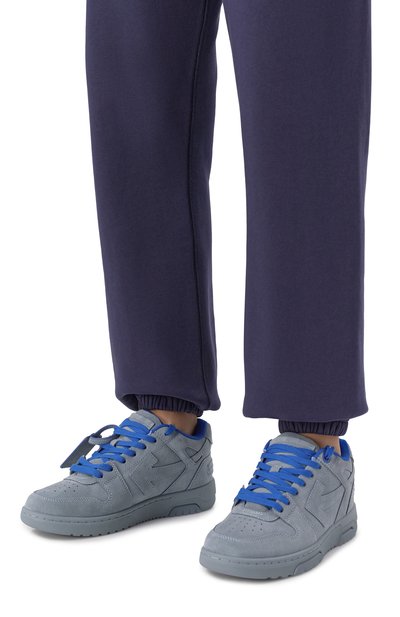 Замшевые кеды out of office OFF-WHITE, арт. 0WIA259F25LEA0096D6D, фото 2
