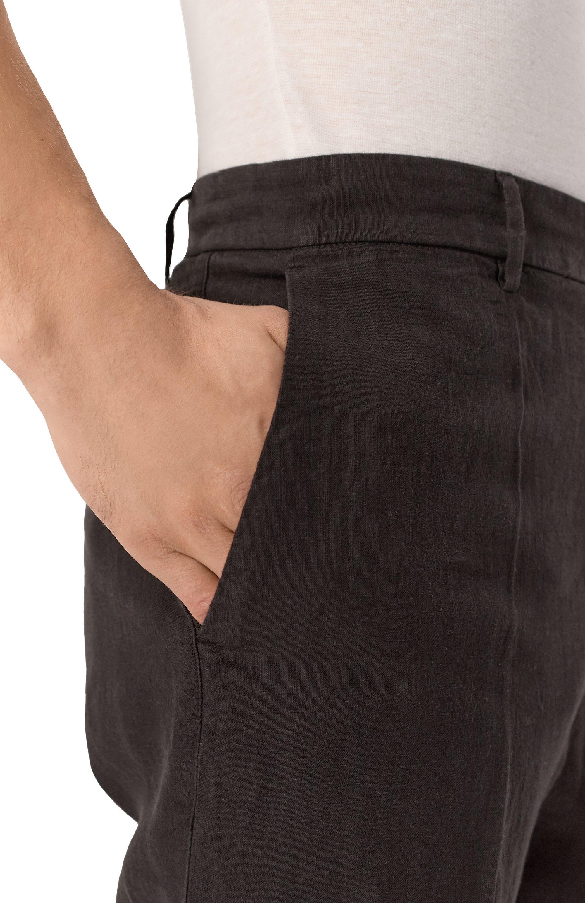 Льняные брюки 120% LINO, арт. 32ALIM2411/0253/000, фото 5