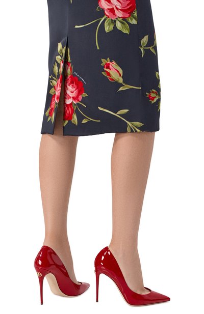 Женские лакированные туфли cardinale 105 DOLCE & GABBANA, арт. CD1710/A1471