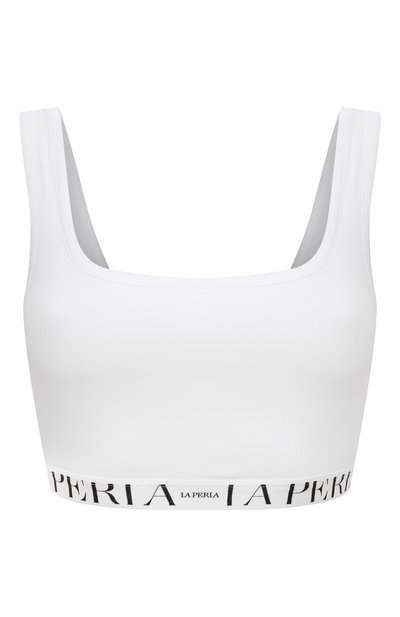 Хлопковый бра-топ LA PERLA, арт. 0045350, фото 1