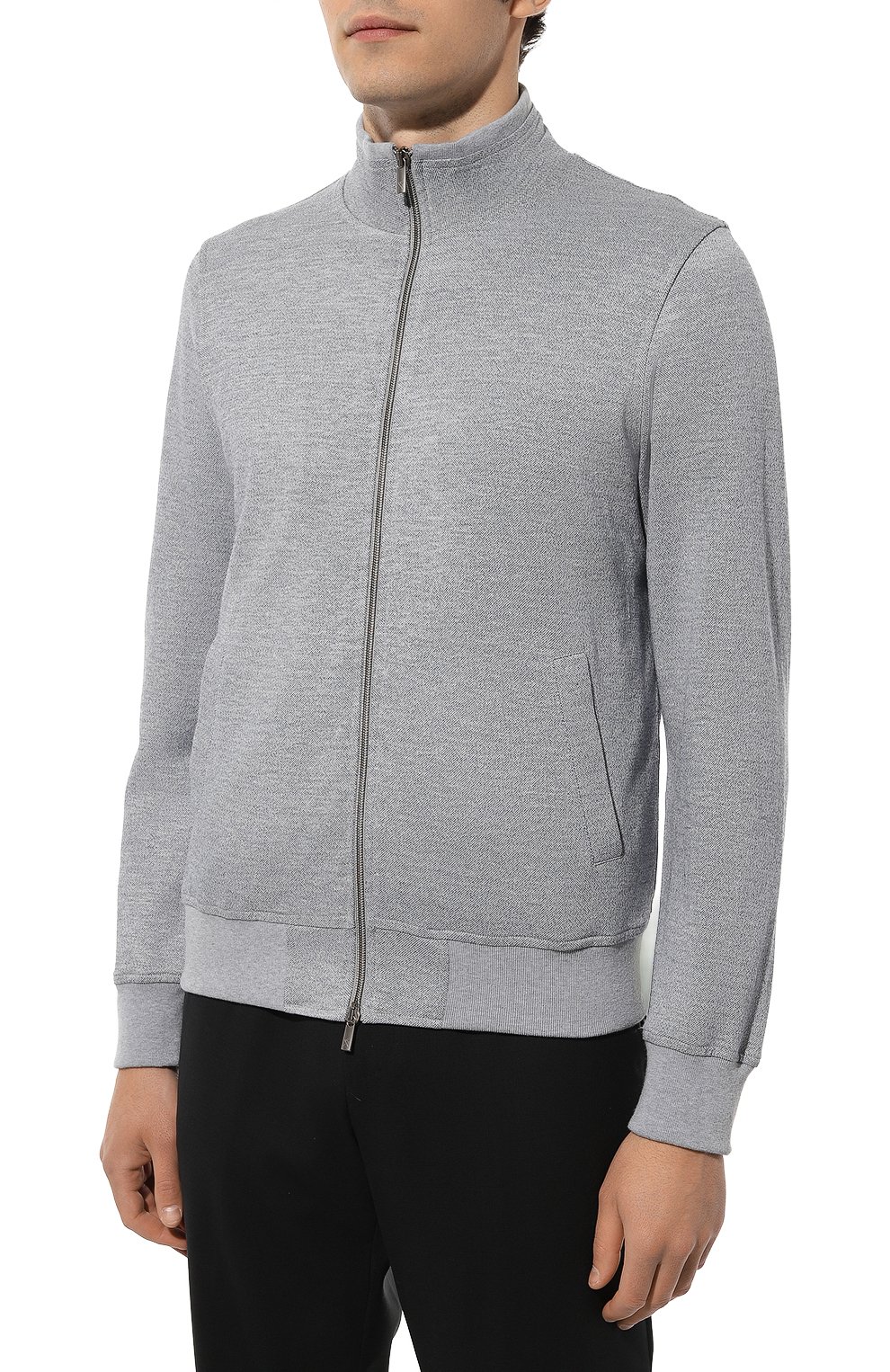 Толстовка изо л�ьна и хлопка ANDREA CAMPAGNA, арт. 16M460.LN00.CAMP., фото 3