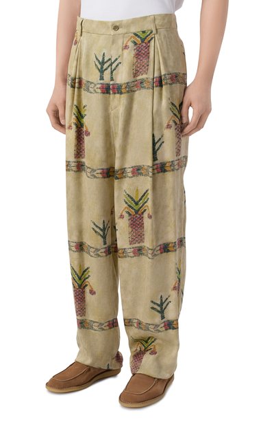 Брюки из лиоцелла и шелка GIORGIO ARMANI, арт. GM003236/TE20760, фото 3