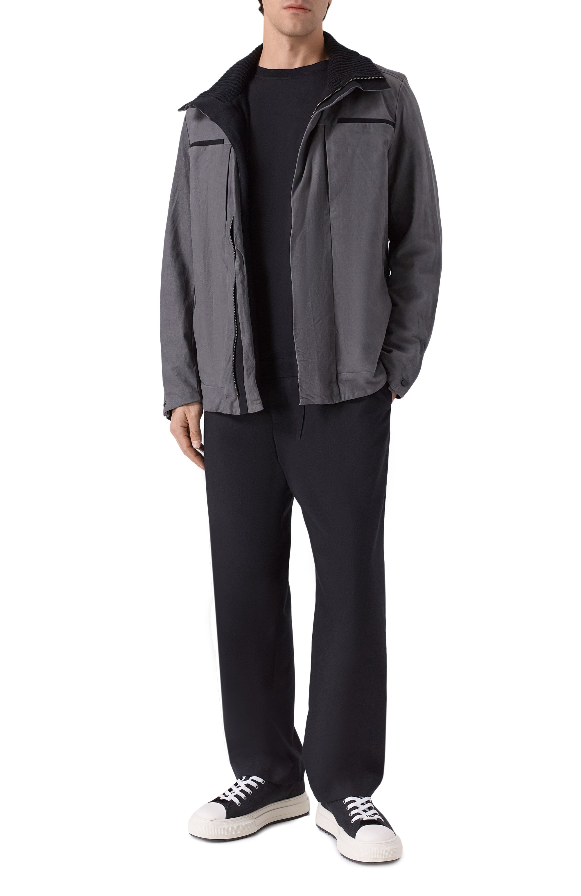 Хлопковый лонгслив TRANSIT, арт. CFUTRB1360, фото 2