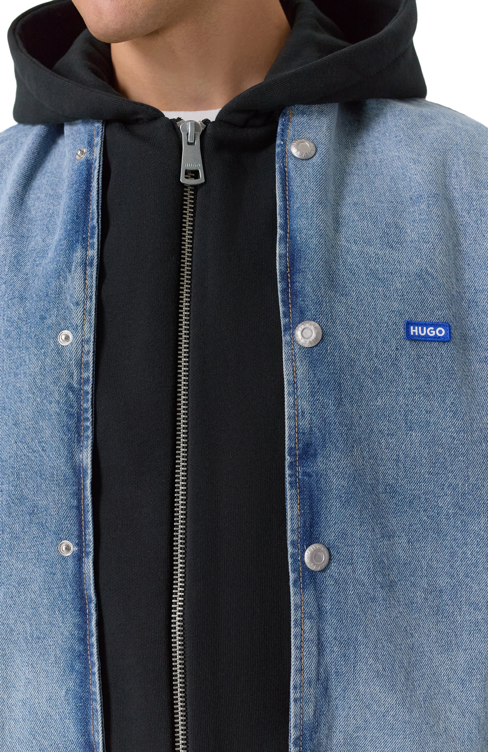 Джинсовая куртка HUGO BLUE, арт. 50541735, фото 5