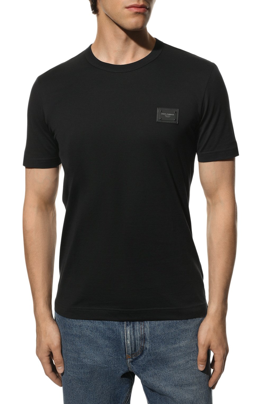 Хлопковая футболка DOLCE & GABBANA, арт. G8HL0T/G70PD, фото 3