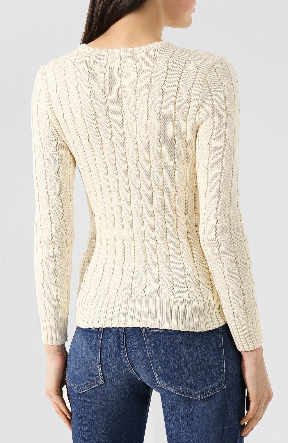 Хлопковый пуловер POLO RALPH LAUREN, арт. 211580009/0S098C09, фото 4