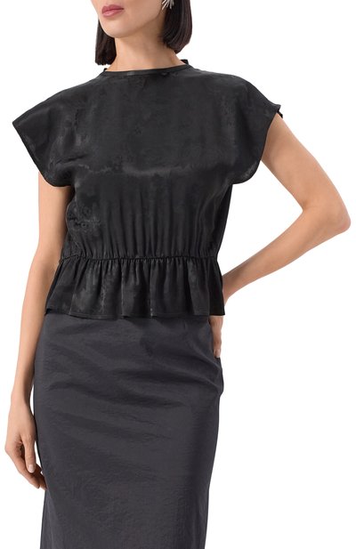 Комбинированный топ MM6, арт. S52NF0017/MTN082, фото 3