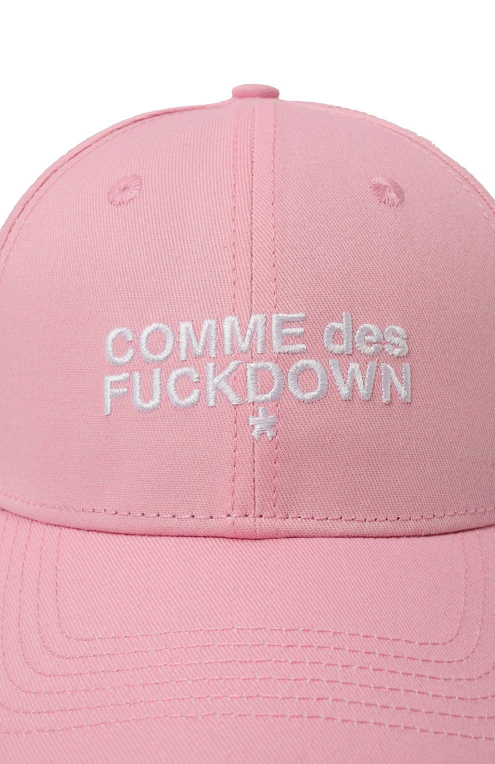 Хлопковая бейсболка COMME DES FUCKDOWN, арт. CDFA615CP, фото 4