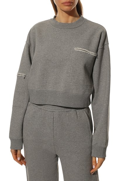 Хлопковый свитшот MM6, арт. S52GU0163/S25387, фото 3