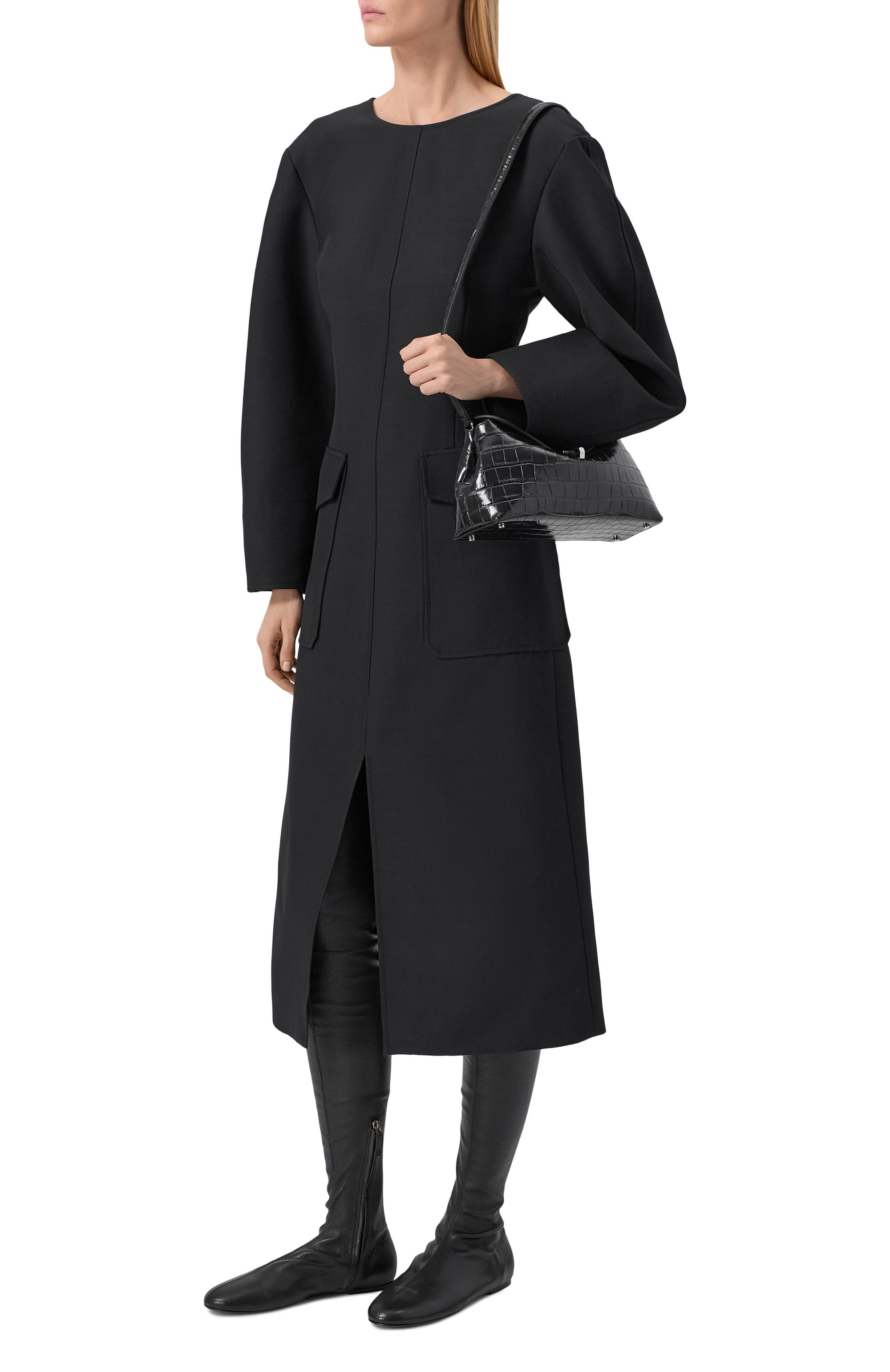 Кожаные ботфорты CO, арт. 0634STLP-BLA, фото 3