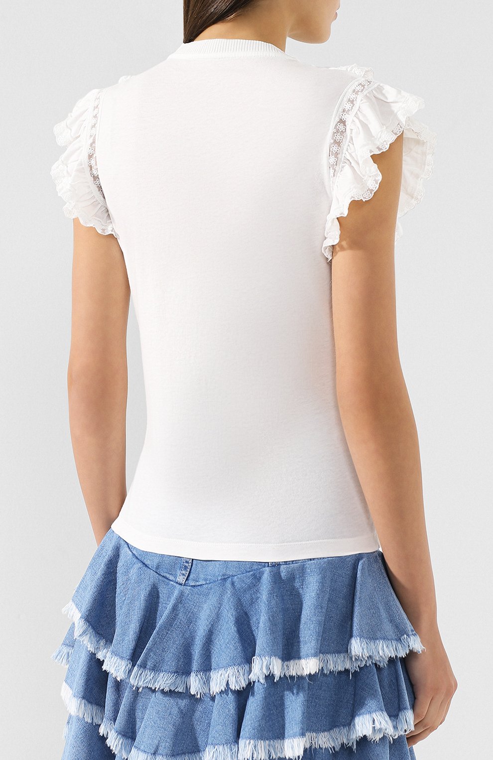 Хлопковый топ ZIMMERMANN, арт. 5391TB0W, фото 4