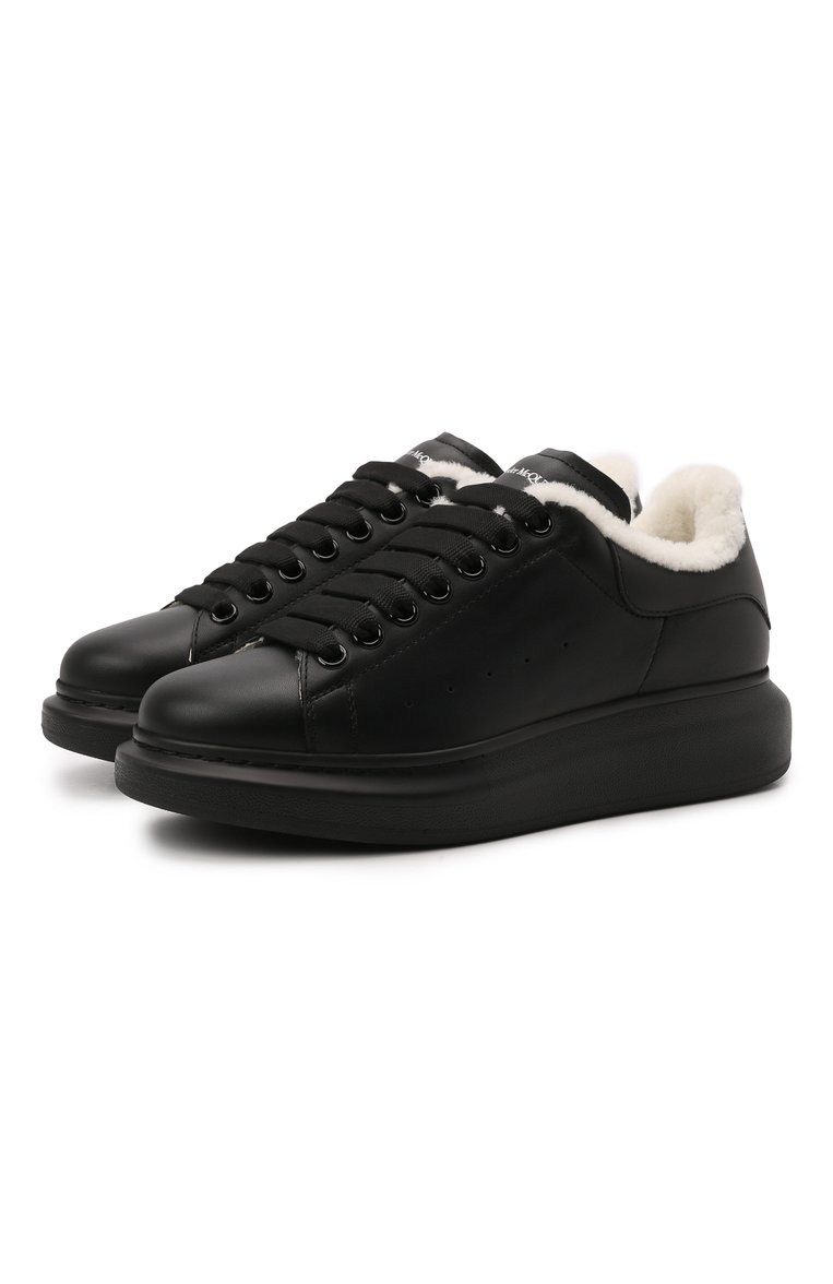 Кожаные кеды oversized ALEXANDER MCQUEEN, арт. 609650/WHVJX, фото 1