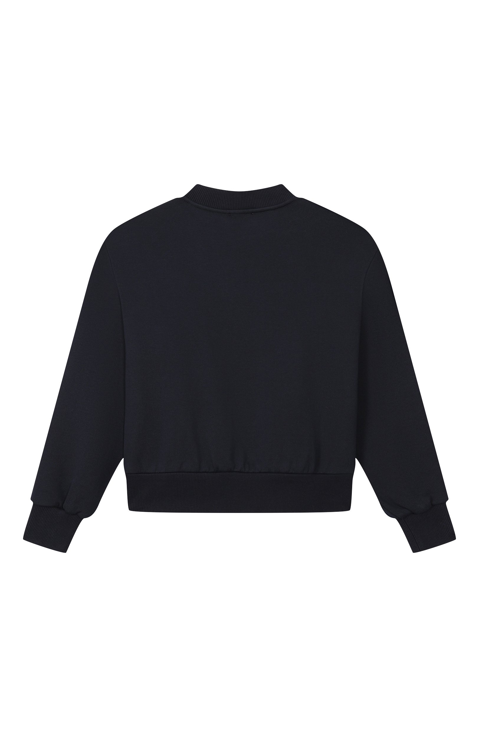 Хлопковый свитшот DOLCE & GABBANA темно-синего цвета по цене 51450 руб., арт. L5JWDH/G7QK8, фото 2 Хлопковый свитшот DOLCE & GABBANA, арт. L5JWDH/G7QK8, фото 2