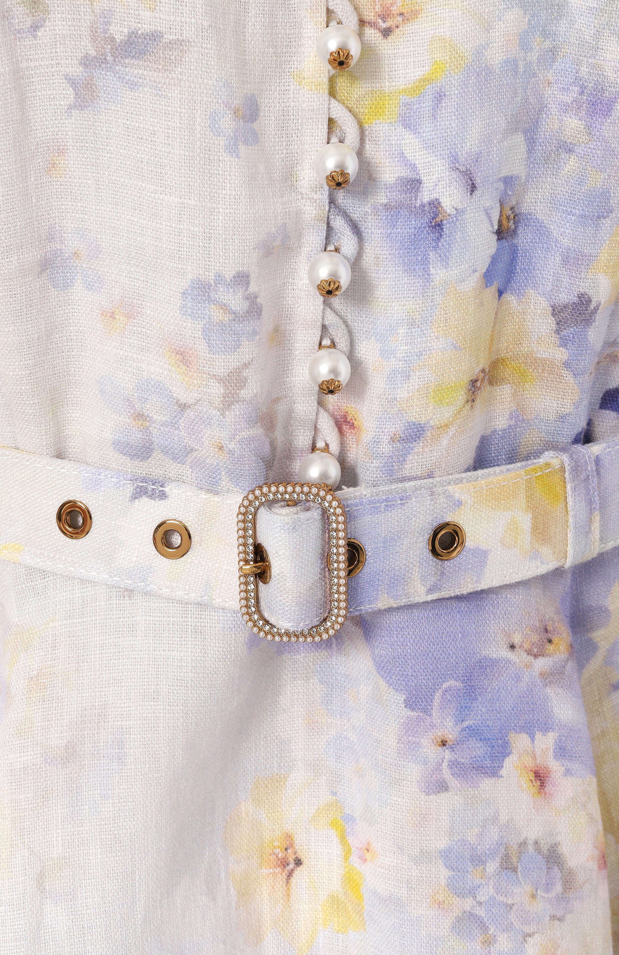 Льняное платье ZIMMERMANN, арт. 9142DR251, фото 6