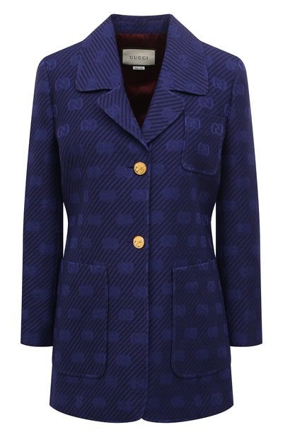 Женский жакет из шерсти и шелка GUCCI, арт. 594811 ZADSU