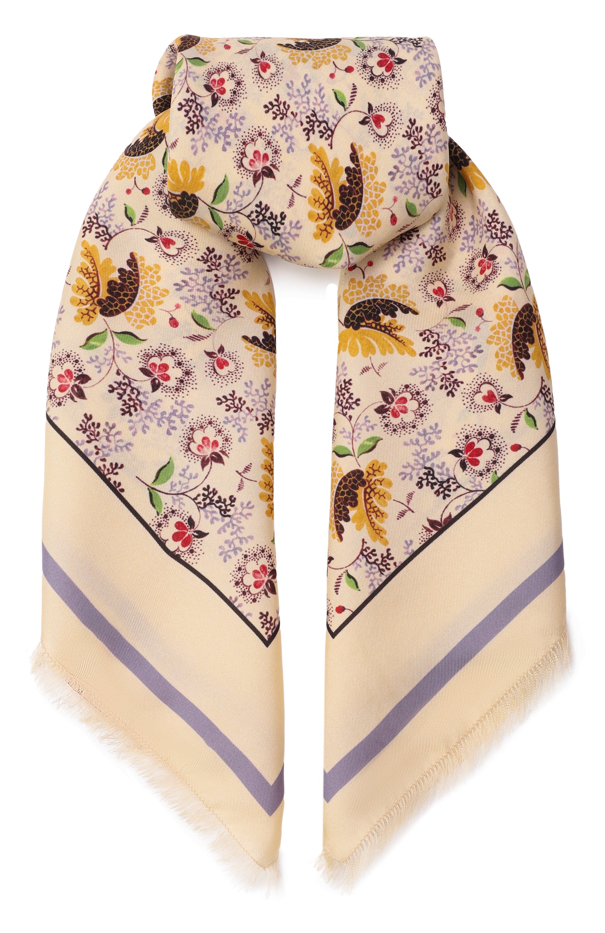 Шелковый платок VALENTINO, арт. 6W2EK001/NIX, фото 1