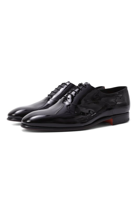 фото Кожаные оксфорды santoni