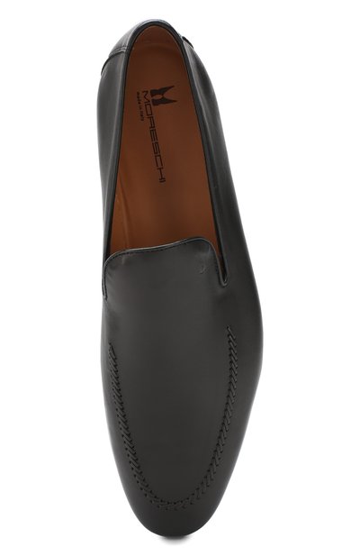 Кожаные лоферы MORESCHI, арт. 42969/153/LAMBSKIN, фото 5