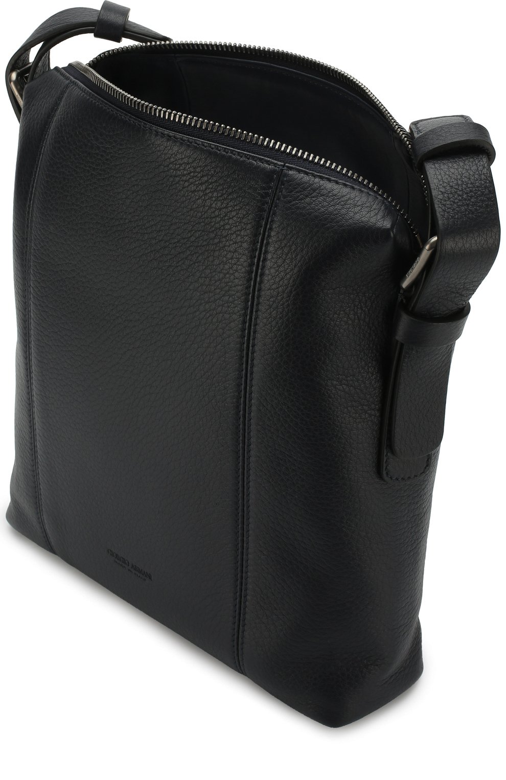 Кожаная сумка-планшет GIORGIO ARMANI темно-синего цвета по цене 211000 руб., арт. Y2M182/YDH4J, фото 4 Кожаная сумка-планшет GIORGIO ARMANI, арт. Y2M182/YDH4J, фото 4