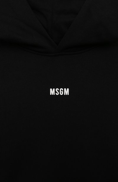 Хлопковое худи MSGM KIDS, арт. F4MSJBHS095, фото 3