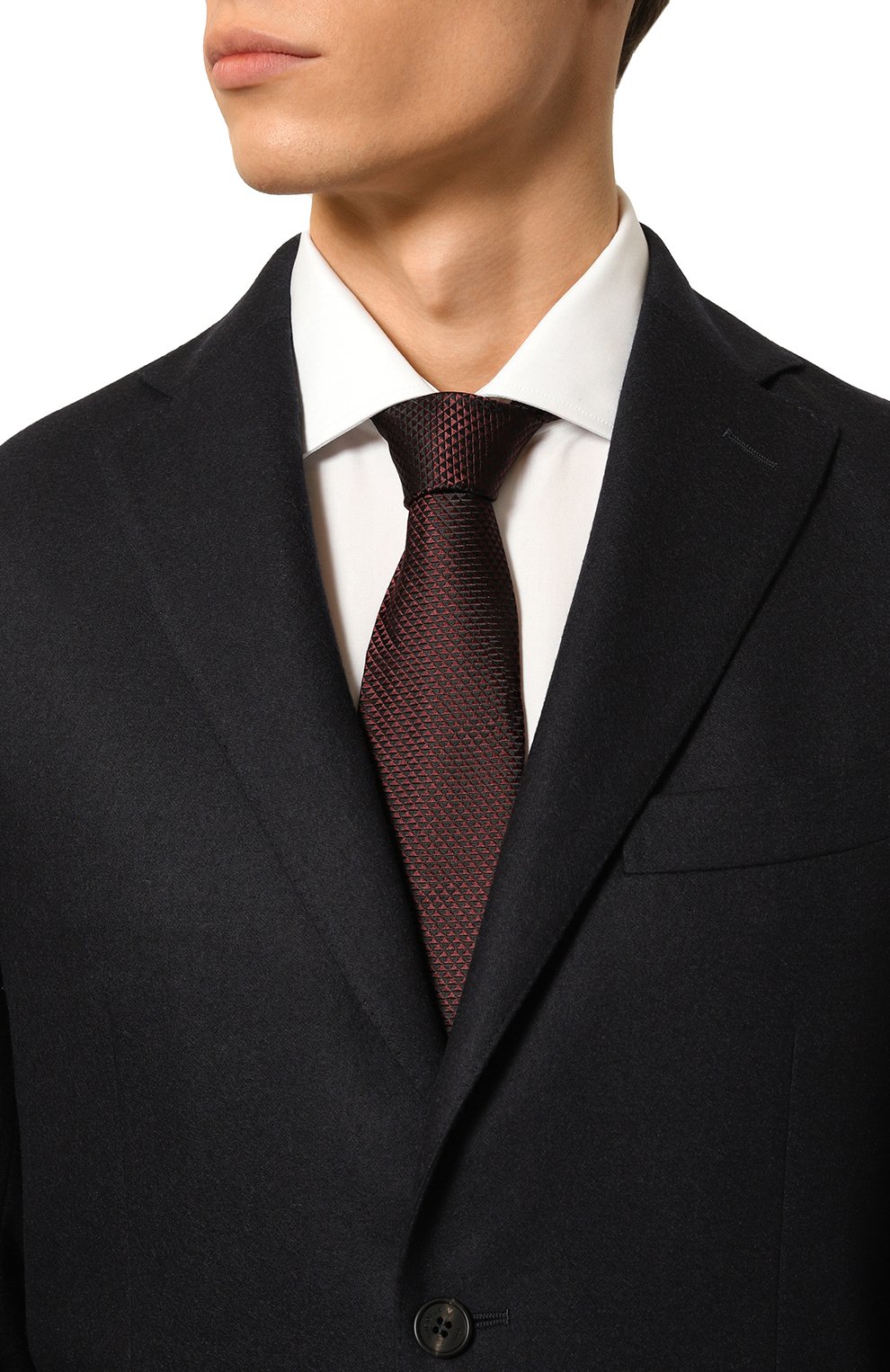 Шелковый галстук ZEGNA, арт. 1P8/Z8D80TA8, фото 2