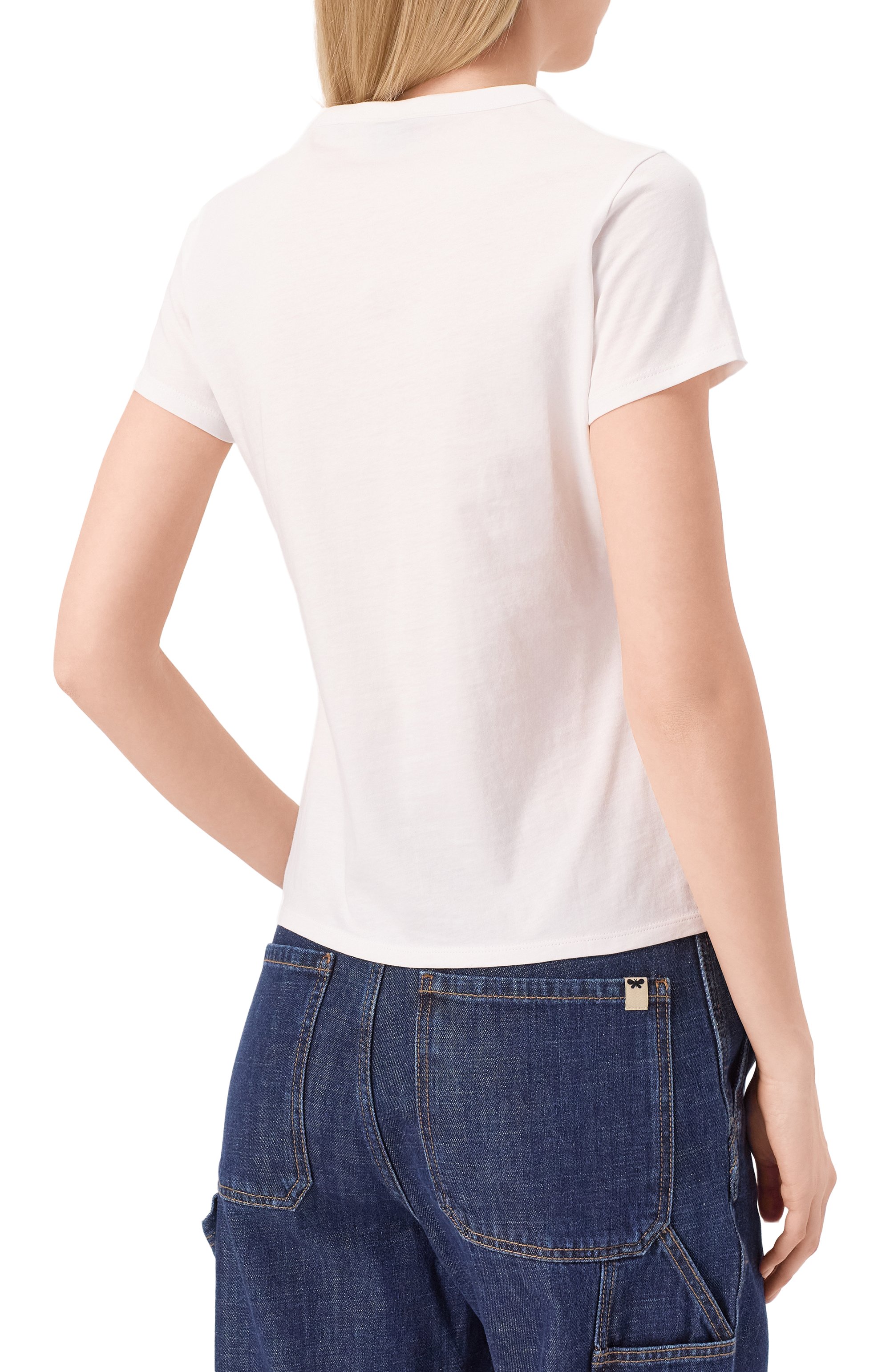 Хлопковая футболка BOSS ORANGE, арт. 50535125, фото 4