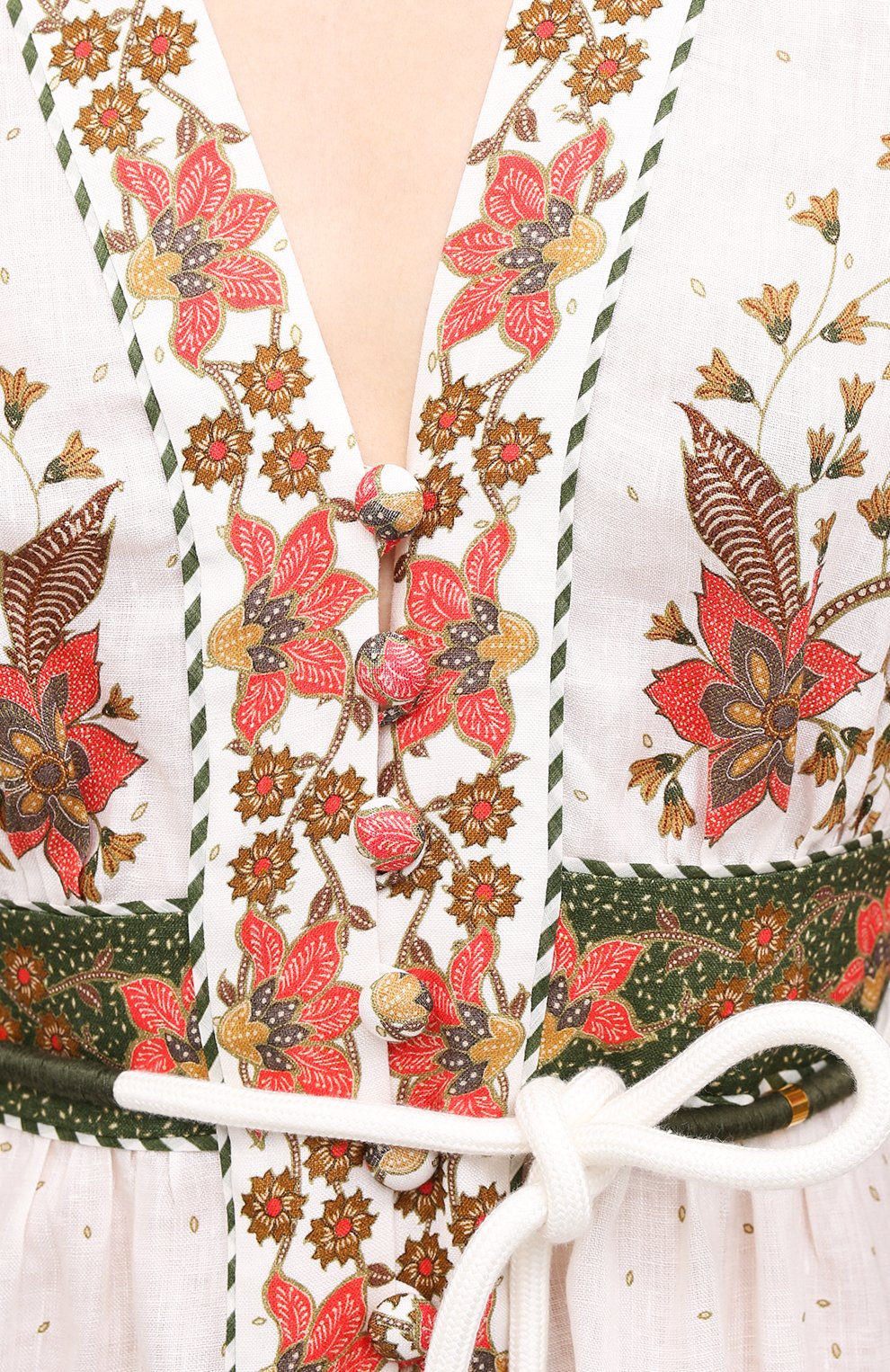 Льняное платье ZIMMERMANN, арт. 7845DEMP, фото 5