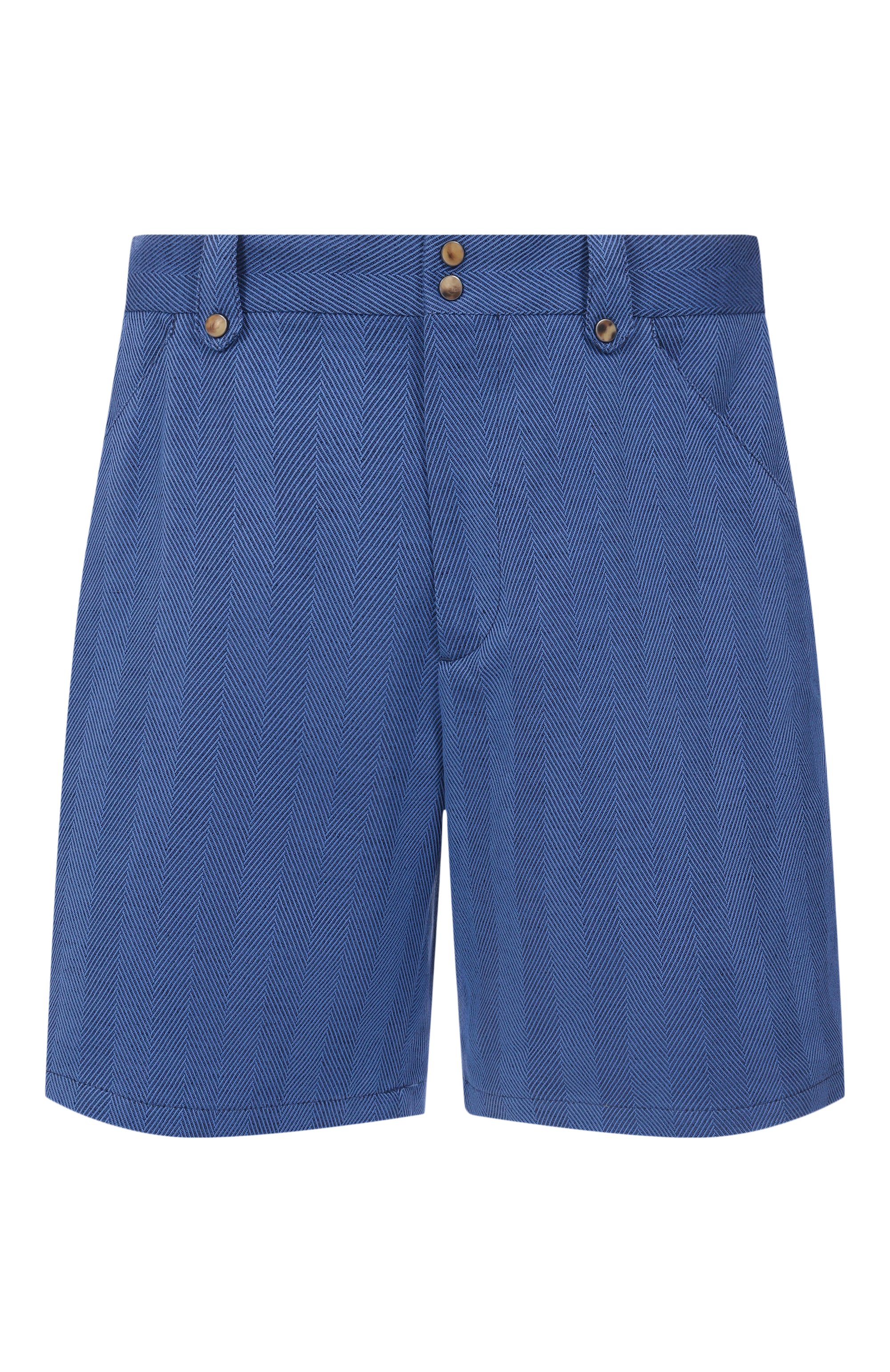 Шорты из хлопка и льна BRUNELLO CUCINELLI, арт. MR471U0055, фото 1