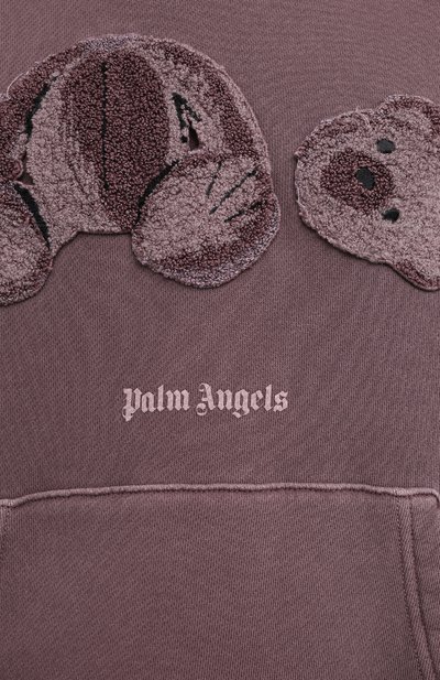 Хлопковое худи PALM ANGELS, арт. PMBB058S21FLE0053901, фото 5