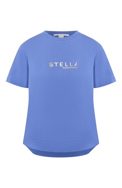 Женская хлопковая футболка STELLA MCCARTNEY, арт. 593857/SNW19