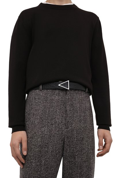 Кожаный ремень BOTTEGA VENETA, арт. 657154/VA456, фото 2