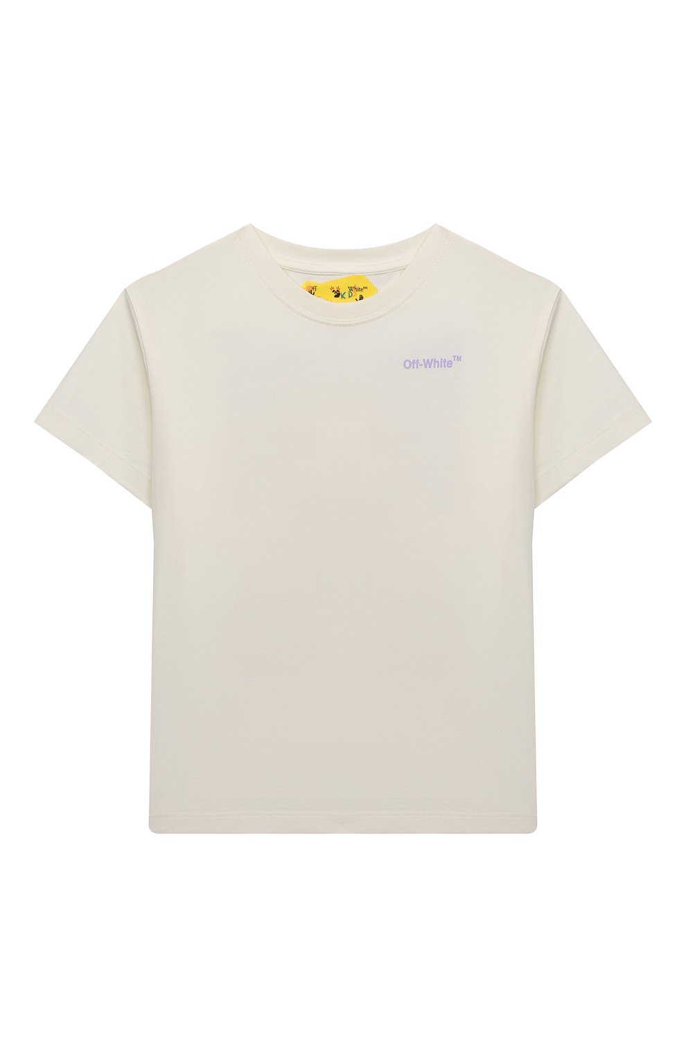 Хлопковая футболка OFF-WHITE, арт. OGAA001S23JER0010336, фото 1