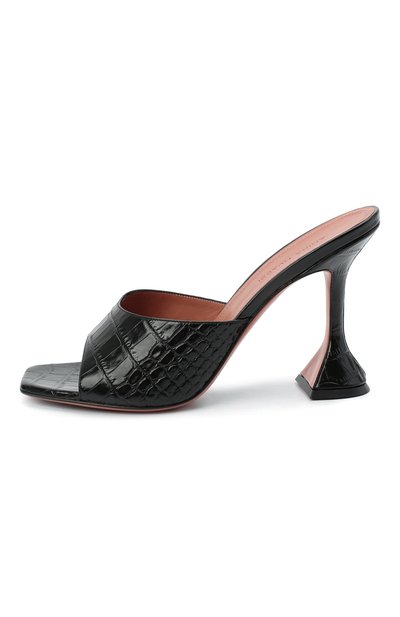 Кожаные мюли lupita AMINA MUADDI, арт. LUPITASLIPPERCL/C0CC0 PRINT/BLACK, фото 3