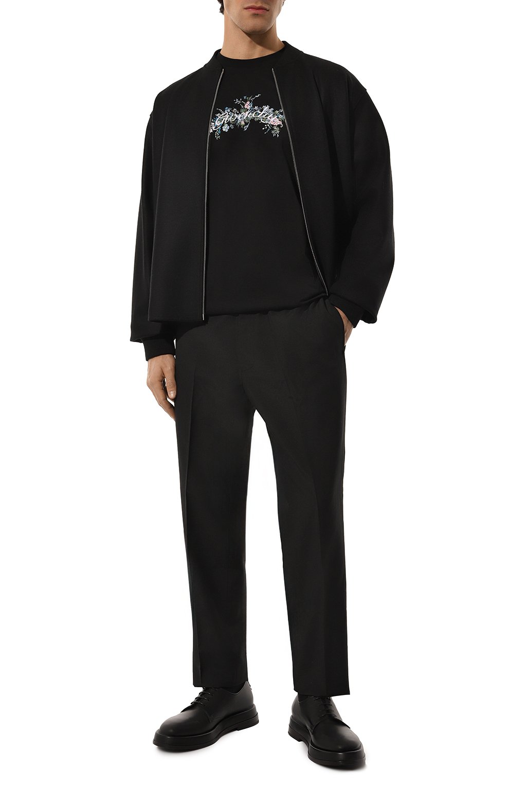 Хлопковая футболка GIVENCHY, арт. BM71JA3YMU, фото 2