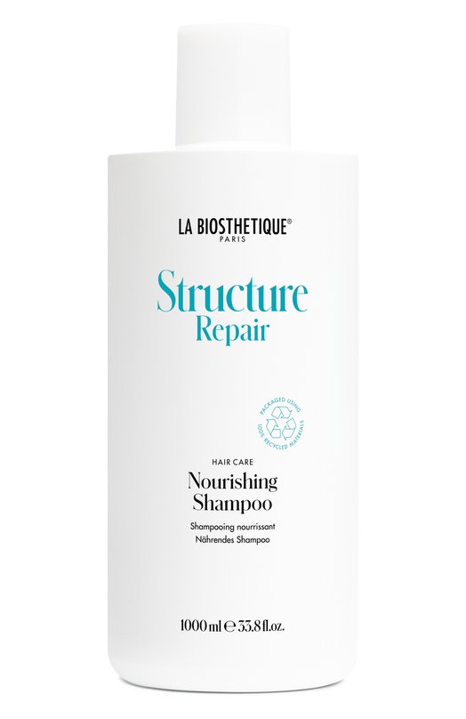 фото Питательный шампунь для сухих и поврежденных волос structure repair (1000ml) la biosthetique