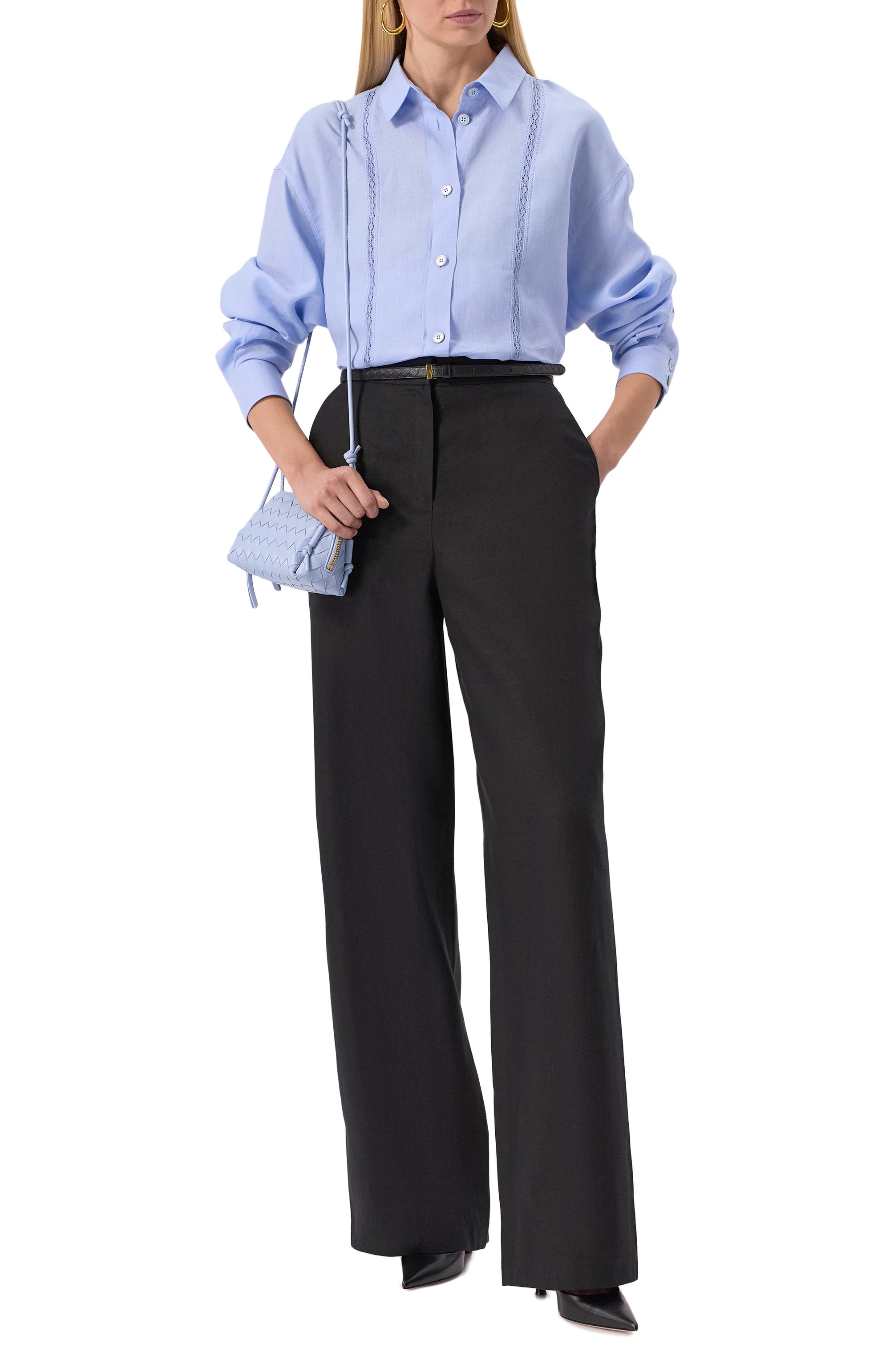 Льняные брюки MVST, арт. TXBPAN-Y071, фото 2