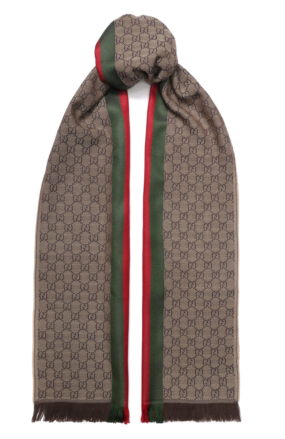 Шарф из смеси шерсти и шелка GUCCI, арт. 147351/4G704, фото 1