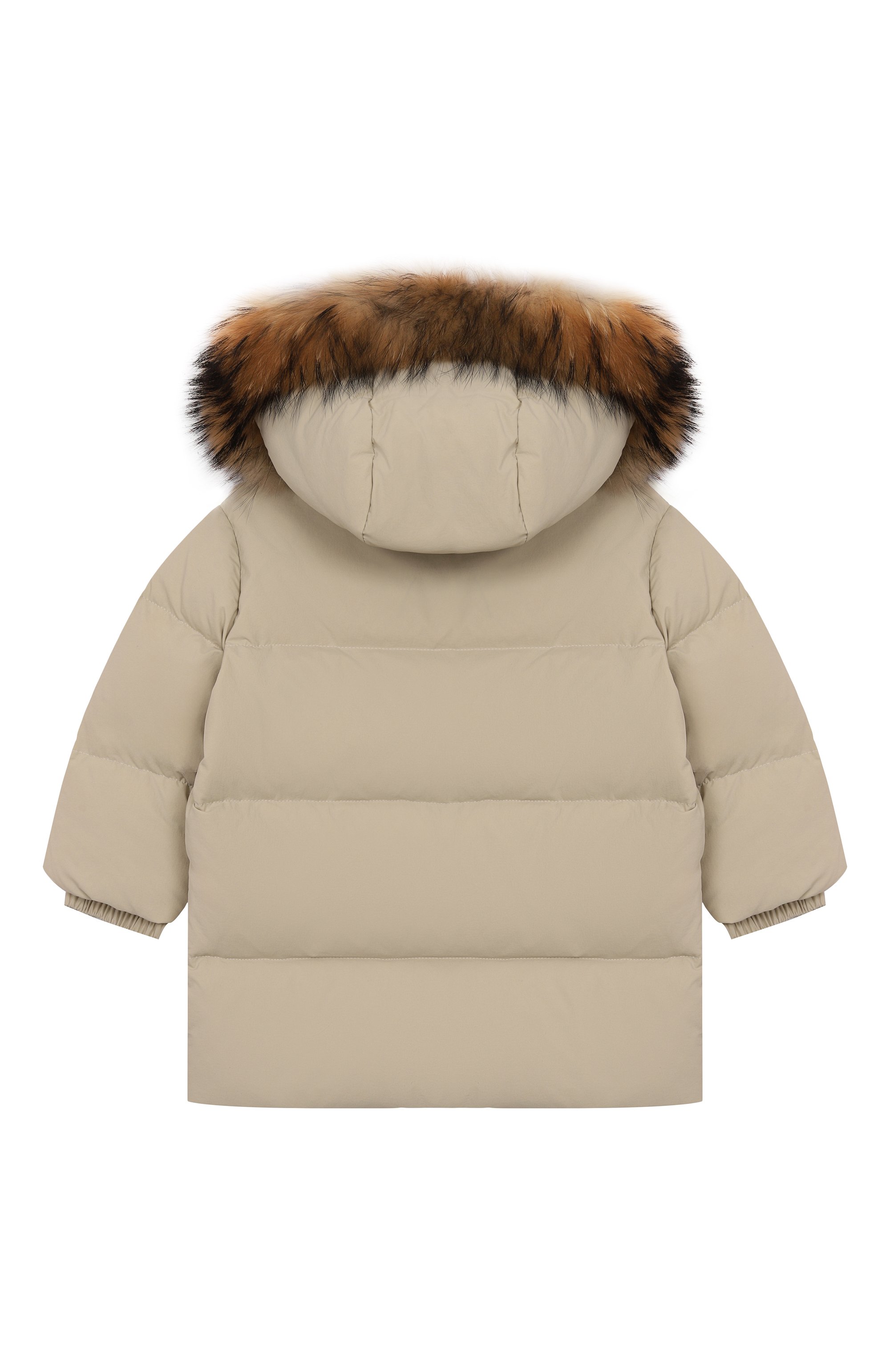 Пуховая парка с отделкой из енота IL GUFO, арт. A25GGP0001N0108/2-4, фото 2