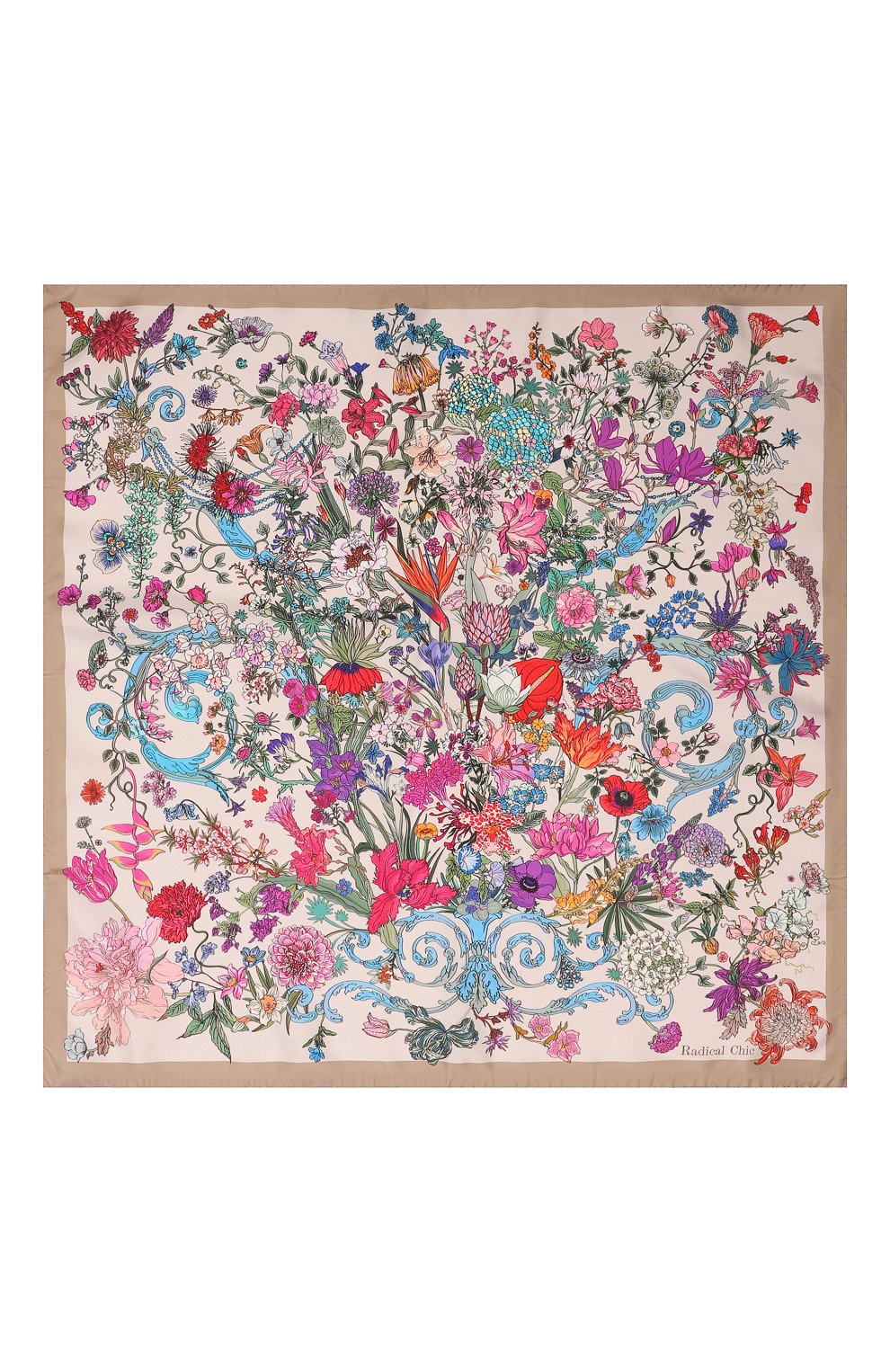 Шелковый платок 100 flowers RADICAL CHIC, арт. 402655.07.01, фото 4