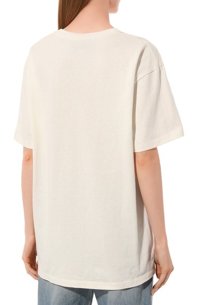 Хлопковая футболка GUCCI, арт. 615044 XJDW4, фото 4