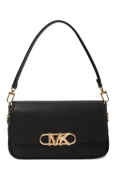 Женская сумка parker medium MICHAEL KORS COLLECTION черного цвета, арт. 30F2G7PC2L | Фото 6 (Сумки-технические: Сумки top-handle; Размер: medium; Материал: Натуральная кожа; Материал сплава: Проставлено; Нос: Не проставлено; Драгоценные камни: Проставлено)