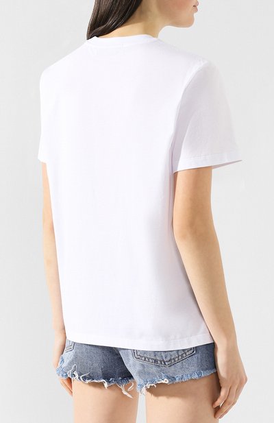Хлопковая футболка MSGM, арт. 2641MDM173 195298, фото 4