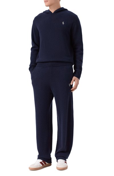 Брюки из кашемира и шерсти SPORTY AND RICH, арт. PA05962302BL106, фото 2