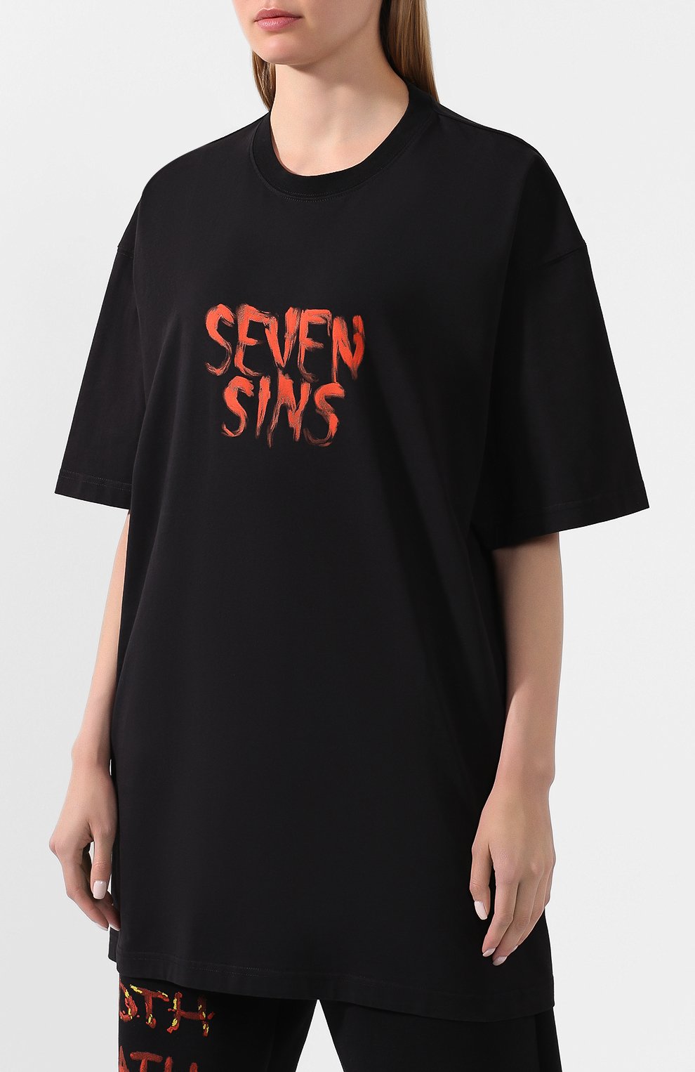 Хлопковая футболка VETEMENTS, арт. UAH21TR518 1600/W, фото 3
