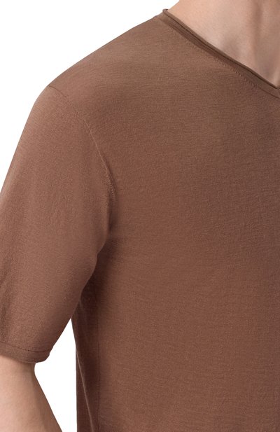 Пуловер из шелка и хлопка 12 STOREEZ, арт. 137278, фото 5