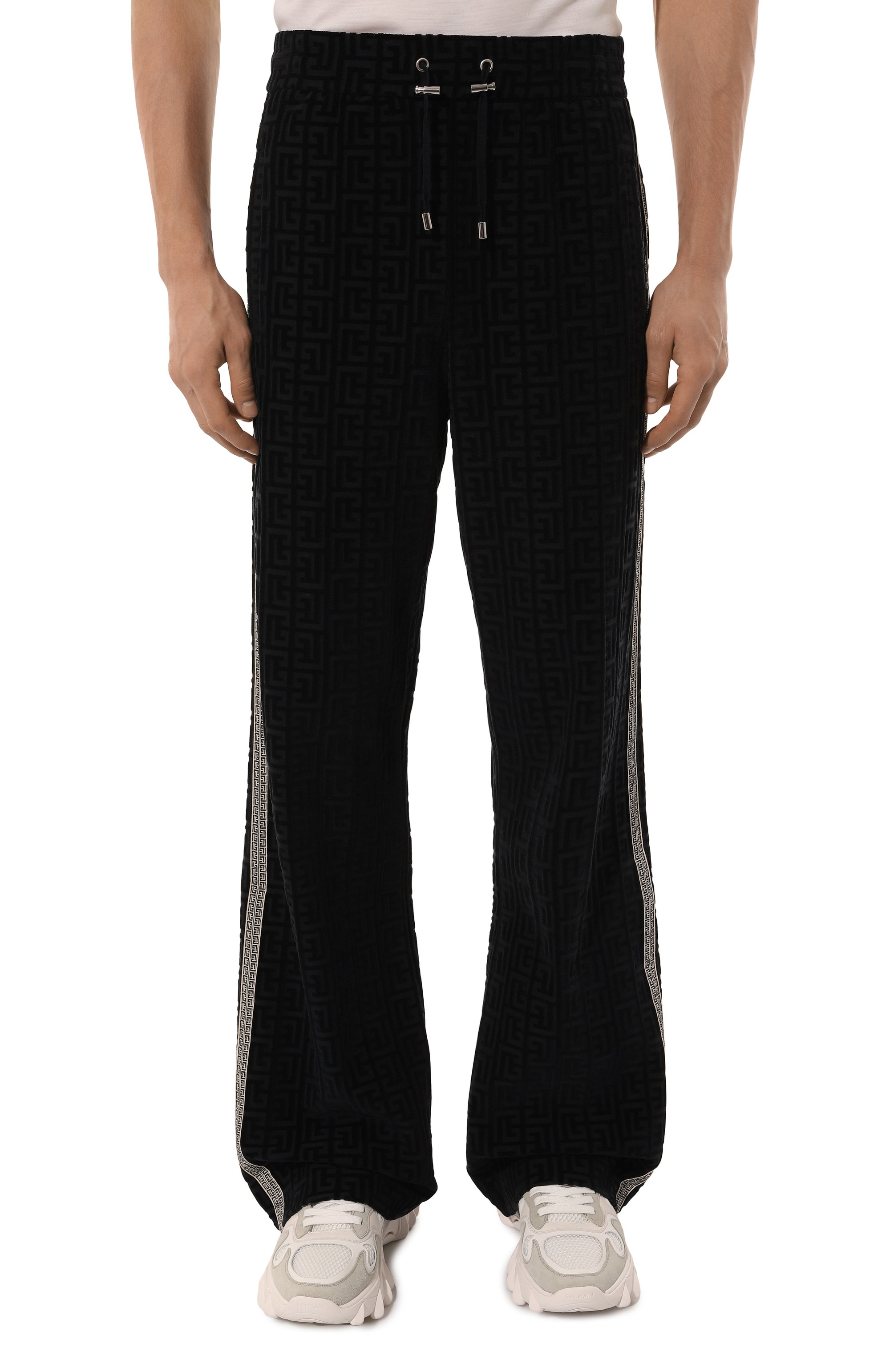 Хлопковые брюки BALMAIN, арт. BH1PQ265/JG41, фото 3