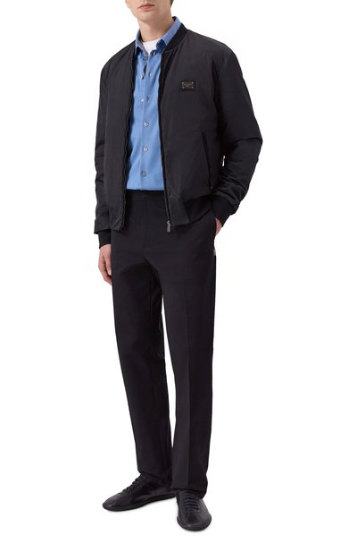 Кожаные кеды GIORGIO ARMANI, арт. GM001698/AF20299, фото 2