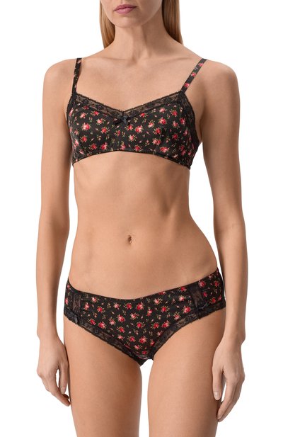 Женский бюстгальтер из шелка и хлопка DOLCE & GABBANA, арт. 01C81T/0N0CQ