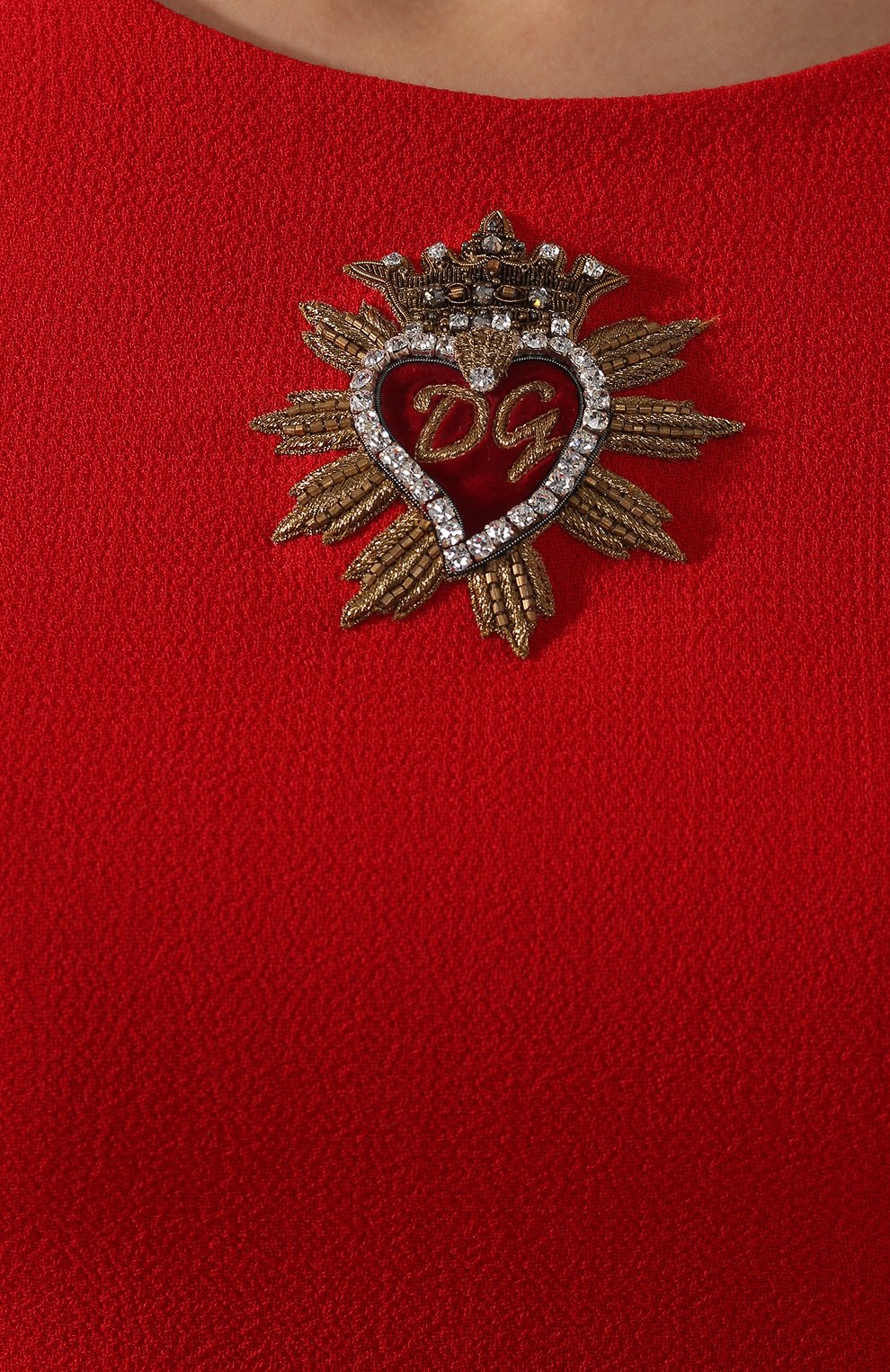 Шерстяное платье DOLCE & GABBANA, арт. F68A1Z/FU2TZ, фото 5